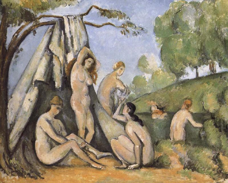 Paul Cezanne Bath woman who oil painting image